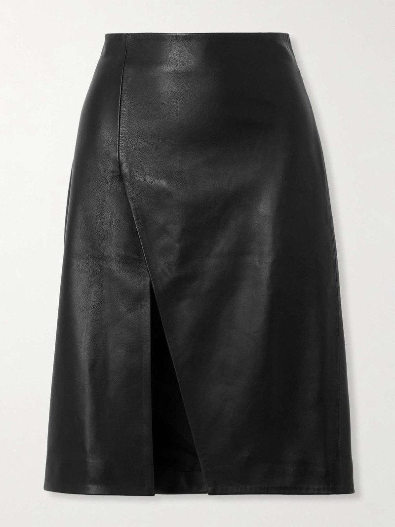 Ekare leather skirt Black - 1