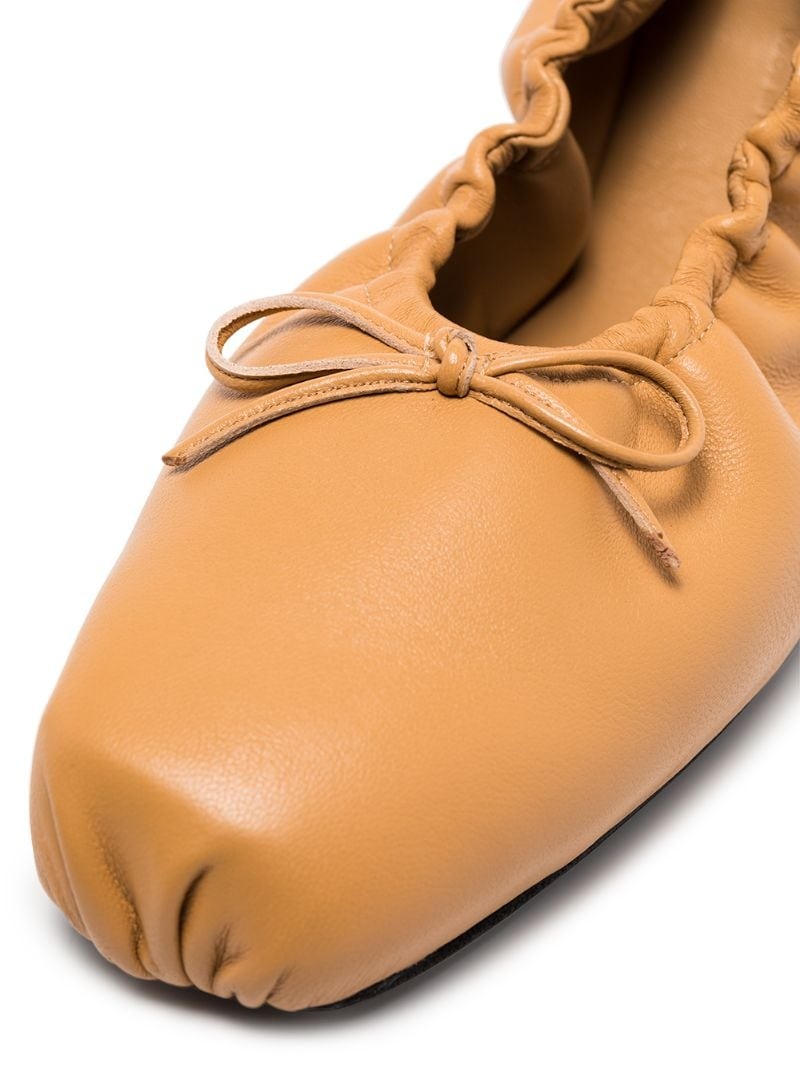 Ashland ruched ballerina shoes - 6