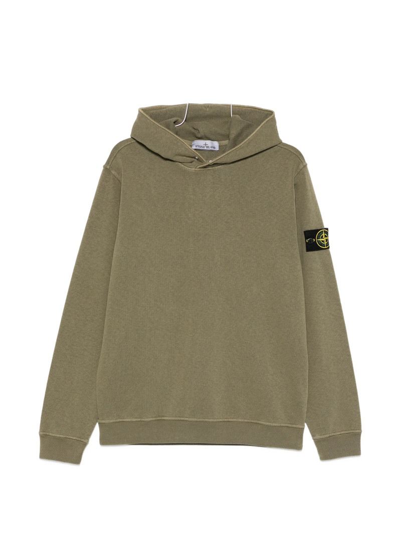 Stone Island Logo-patch Hoodie 1