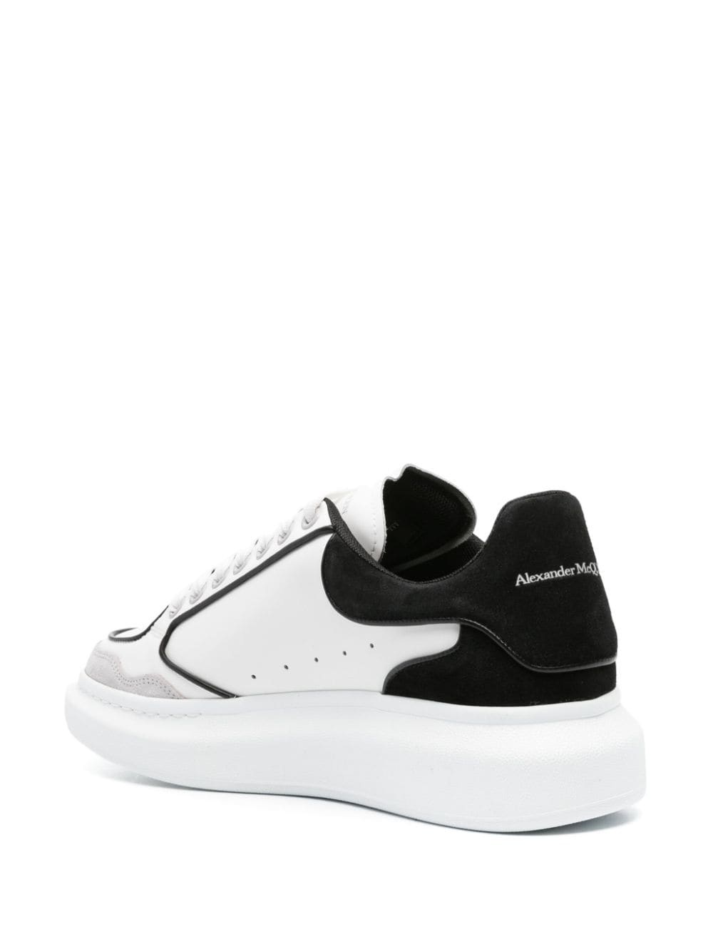 Larry panelled leather sneakers - 3