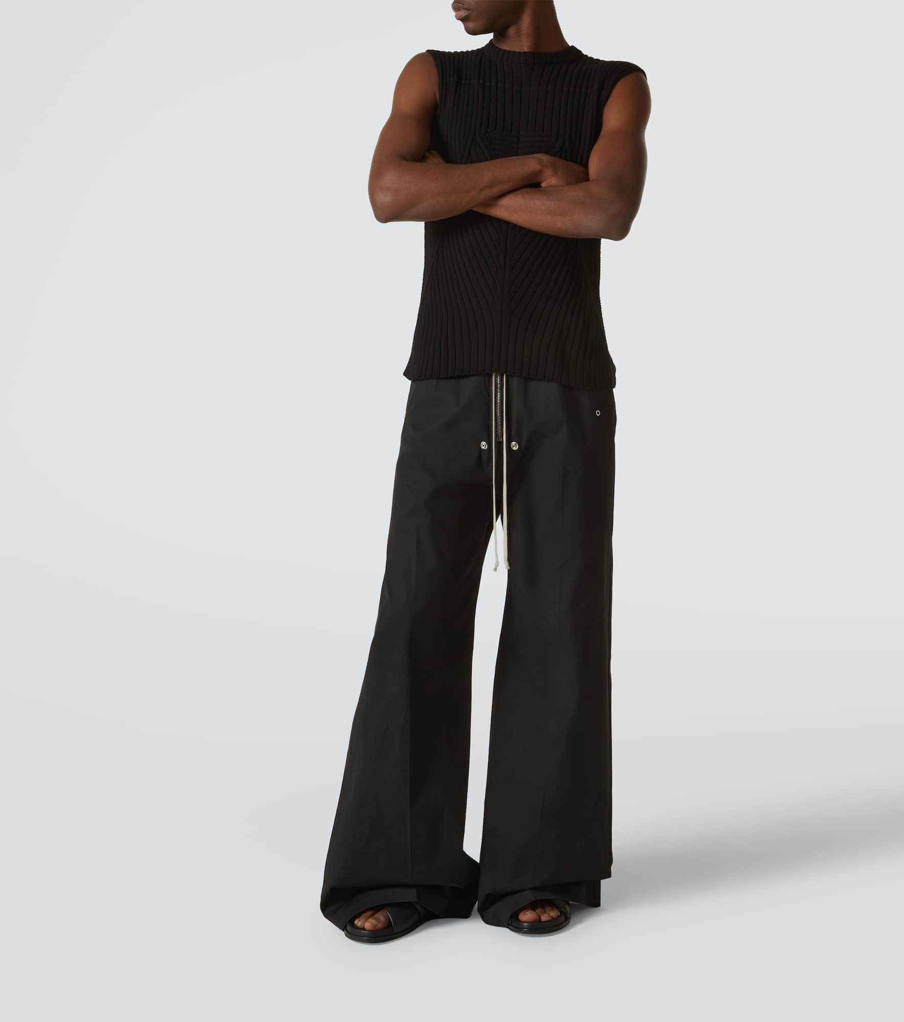 Rick Owens Donut Granola leather sandals | mytheresa