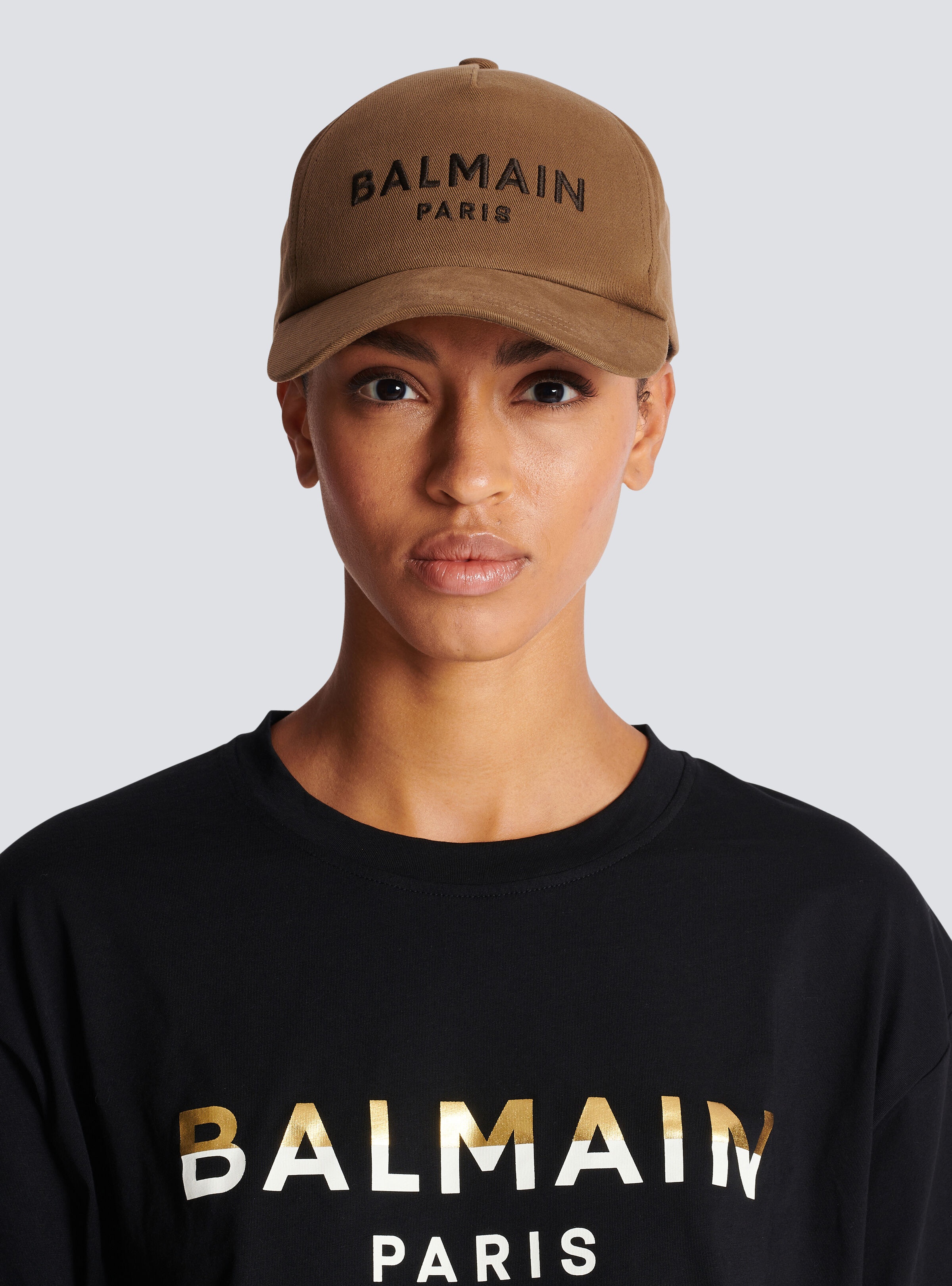 Embroidered Balmain cap - 2