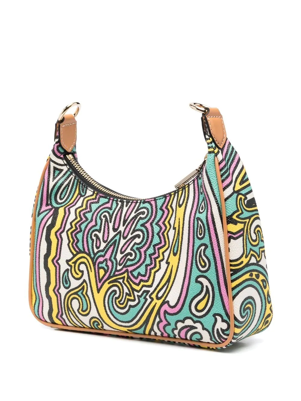 paisley-print shoulder bag - 3