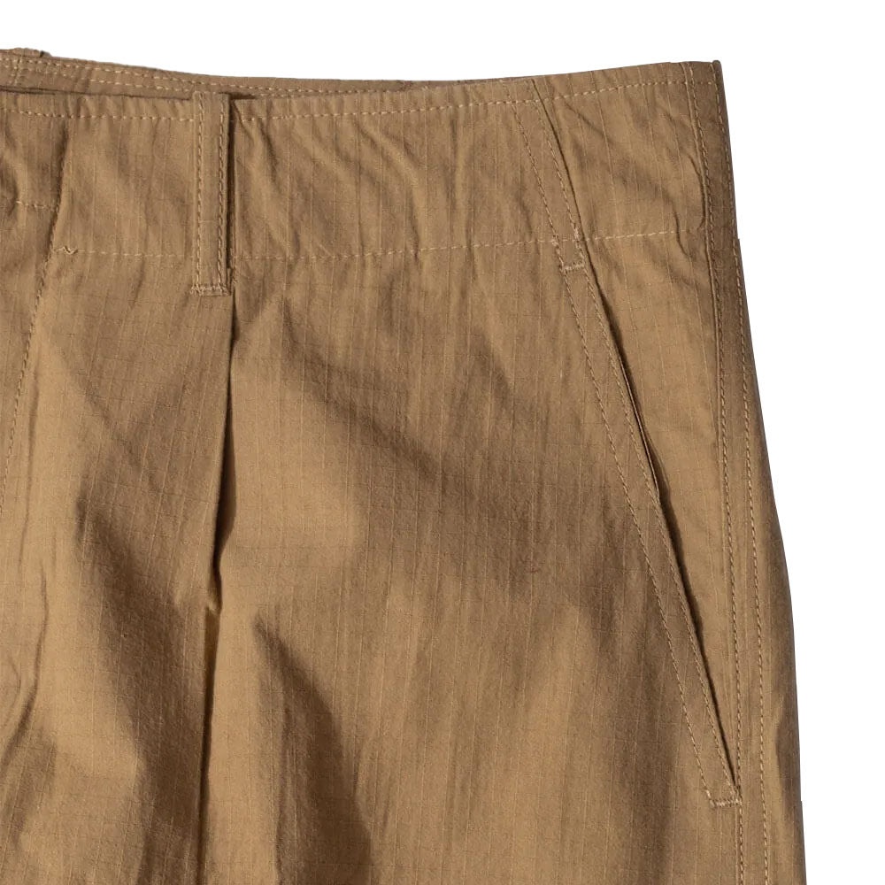Adish | Qrunful Cotton Ripstop Trousers 'Brown' - 3