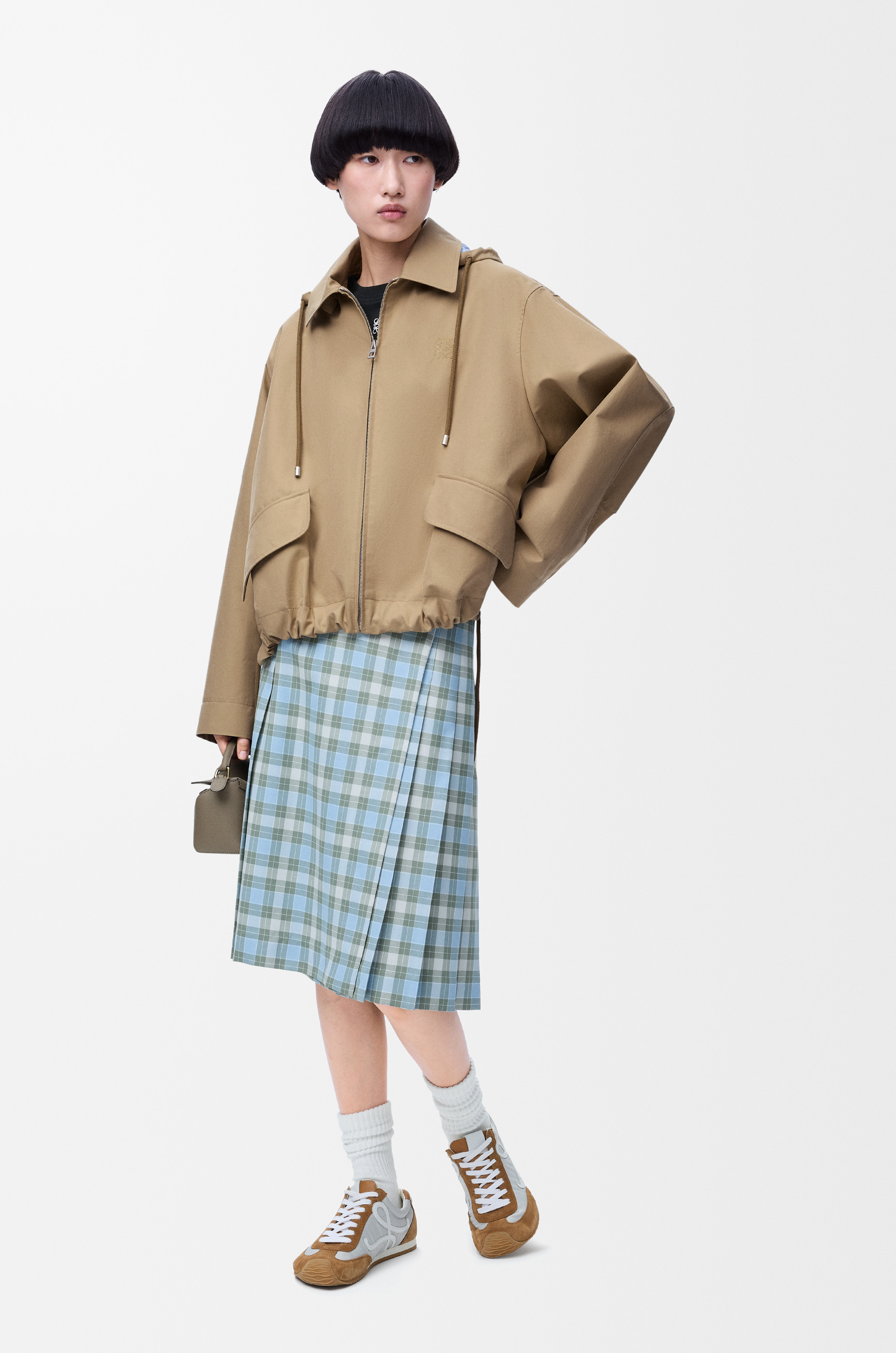 Hooded parka in cotton - 2