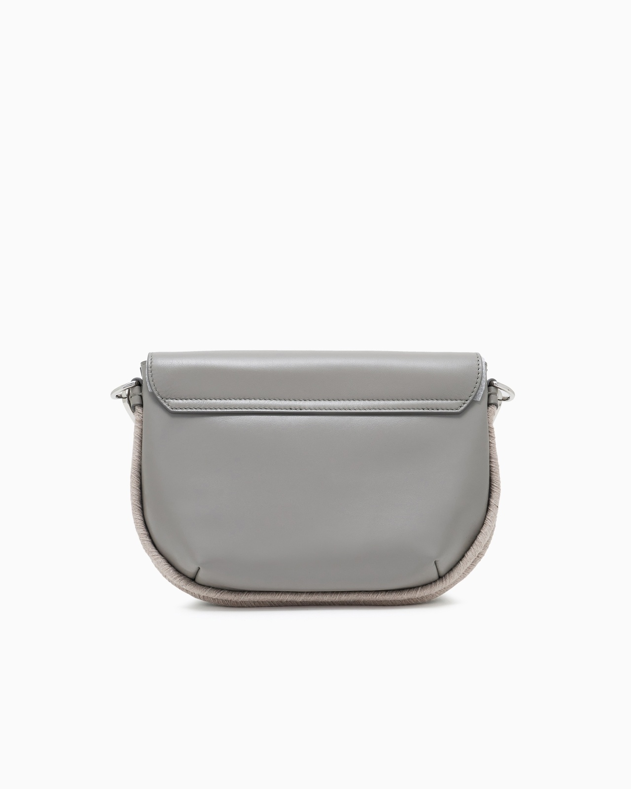 MEDIUM NAPPA-LEATHER AND ROPE STRAP - 3