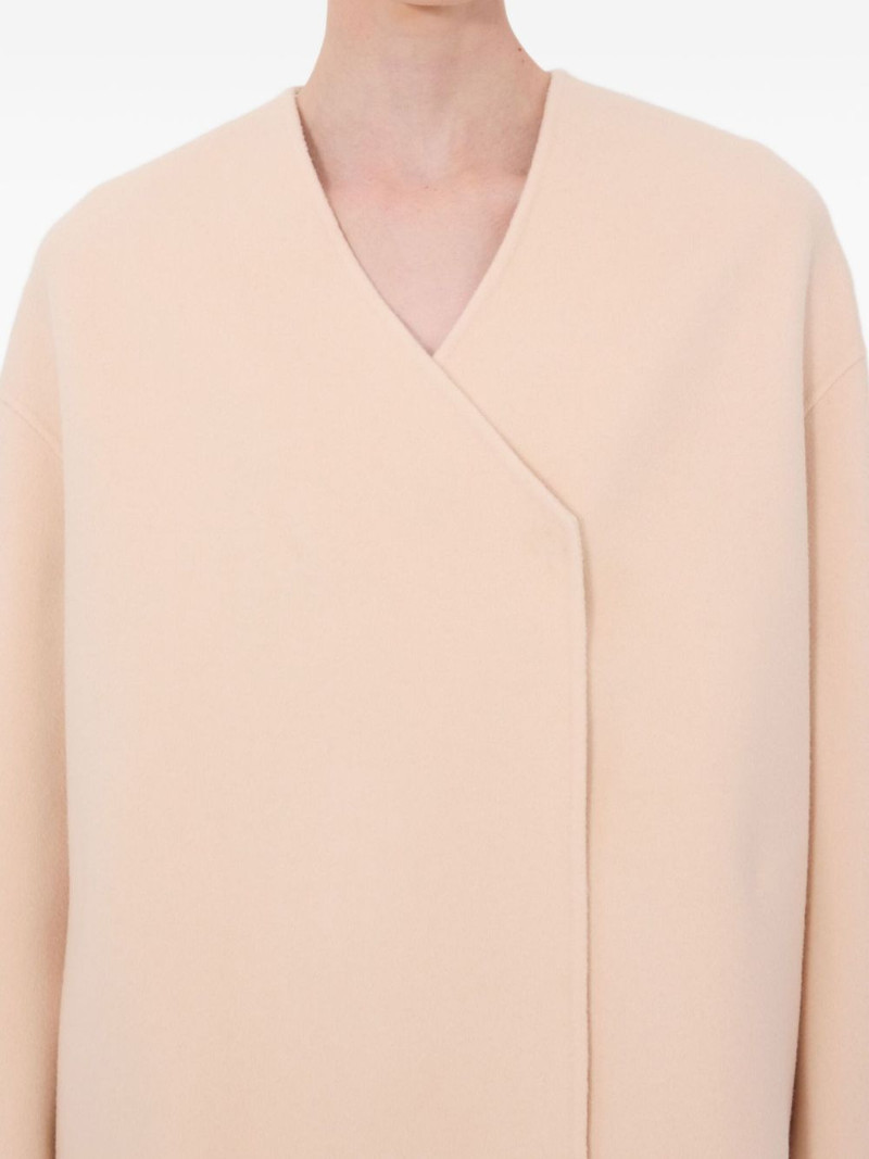 MAARA asymmetric collarless jacket 5