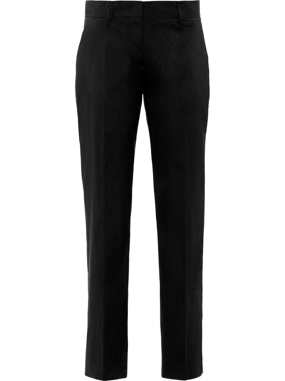 cropped tapered trousers - 1