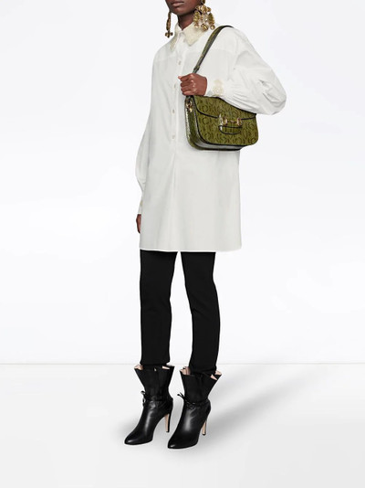 GUCCI detachable collar oversized shirt outlook