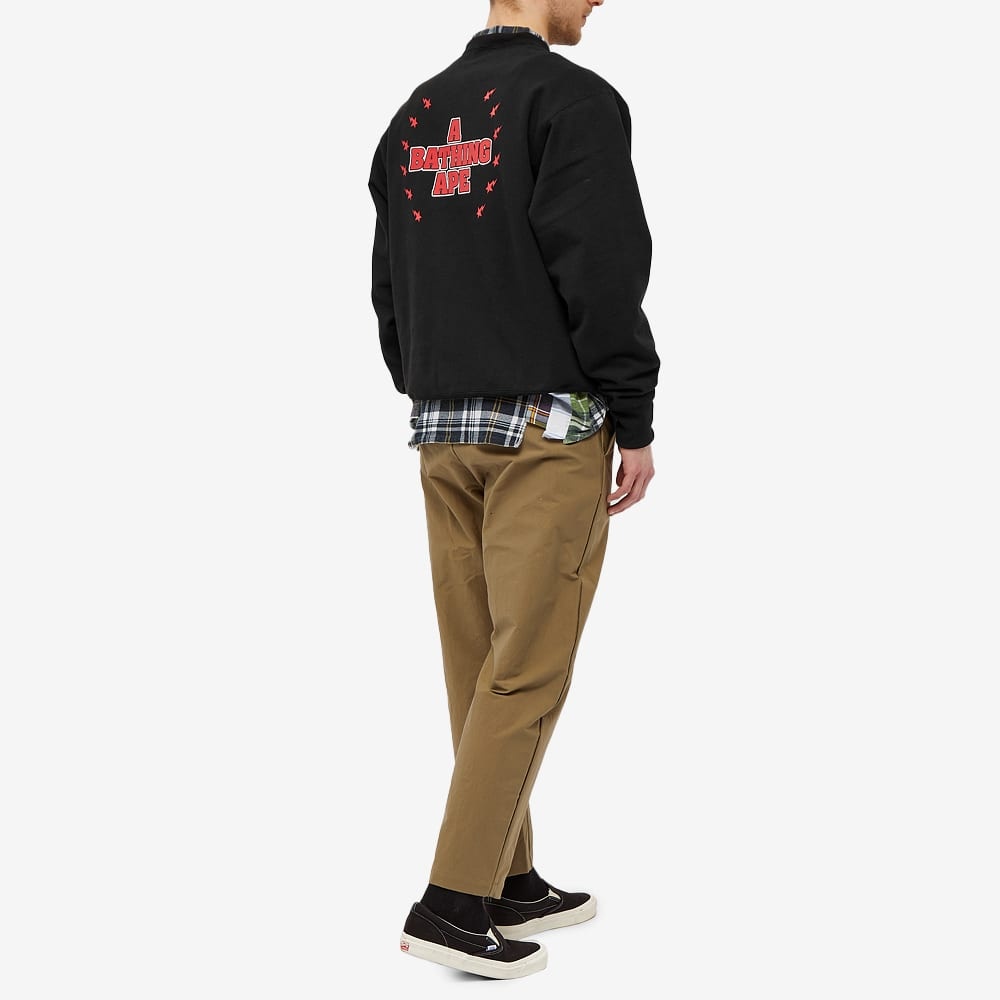 A Bathing Ape Bape Crystal Stone Relaxed Crew Sweat - 6