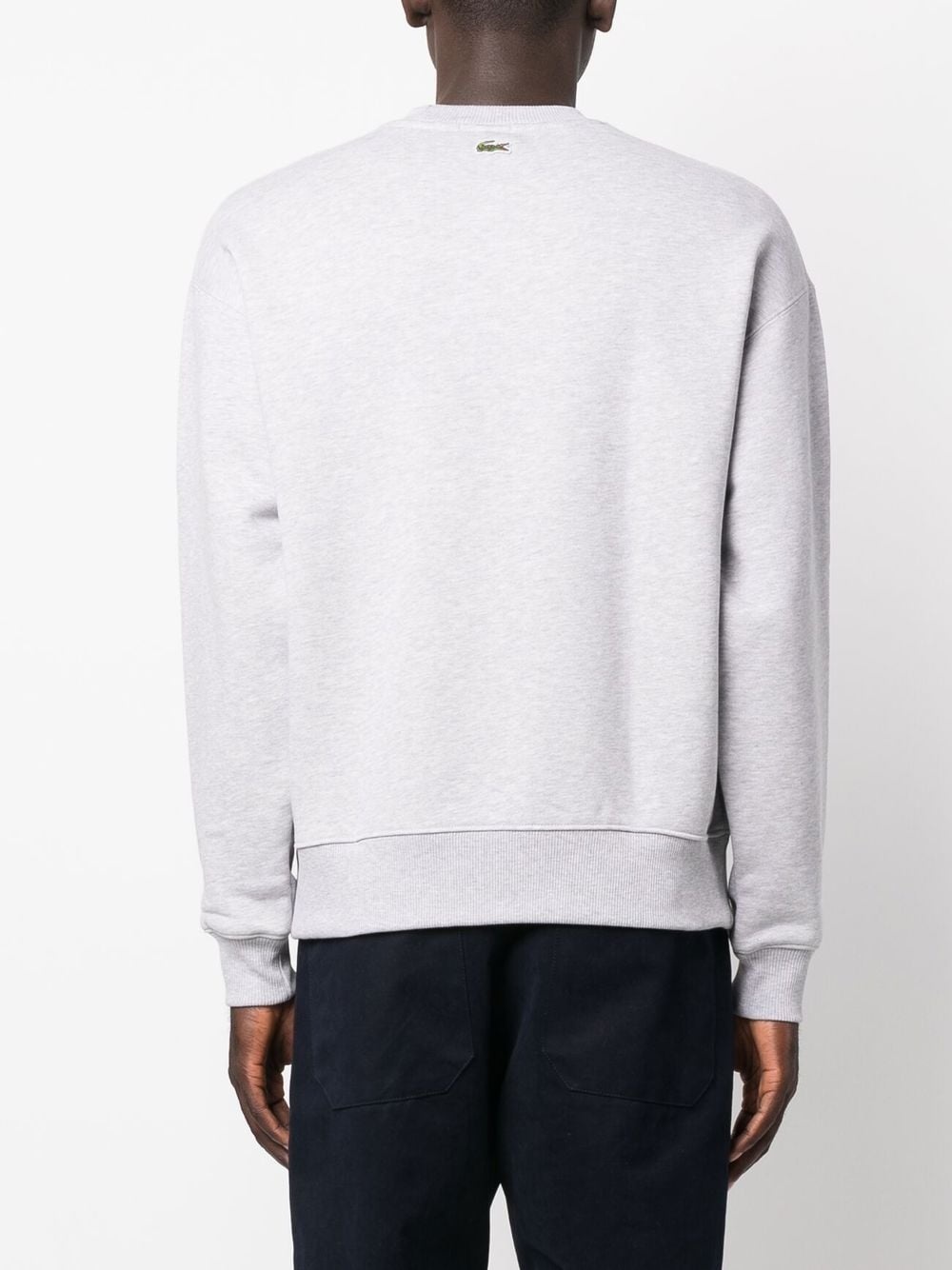 logo-patch long-sleeve sweatshirt - 5