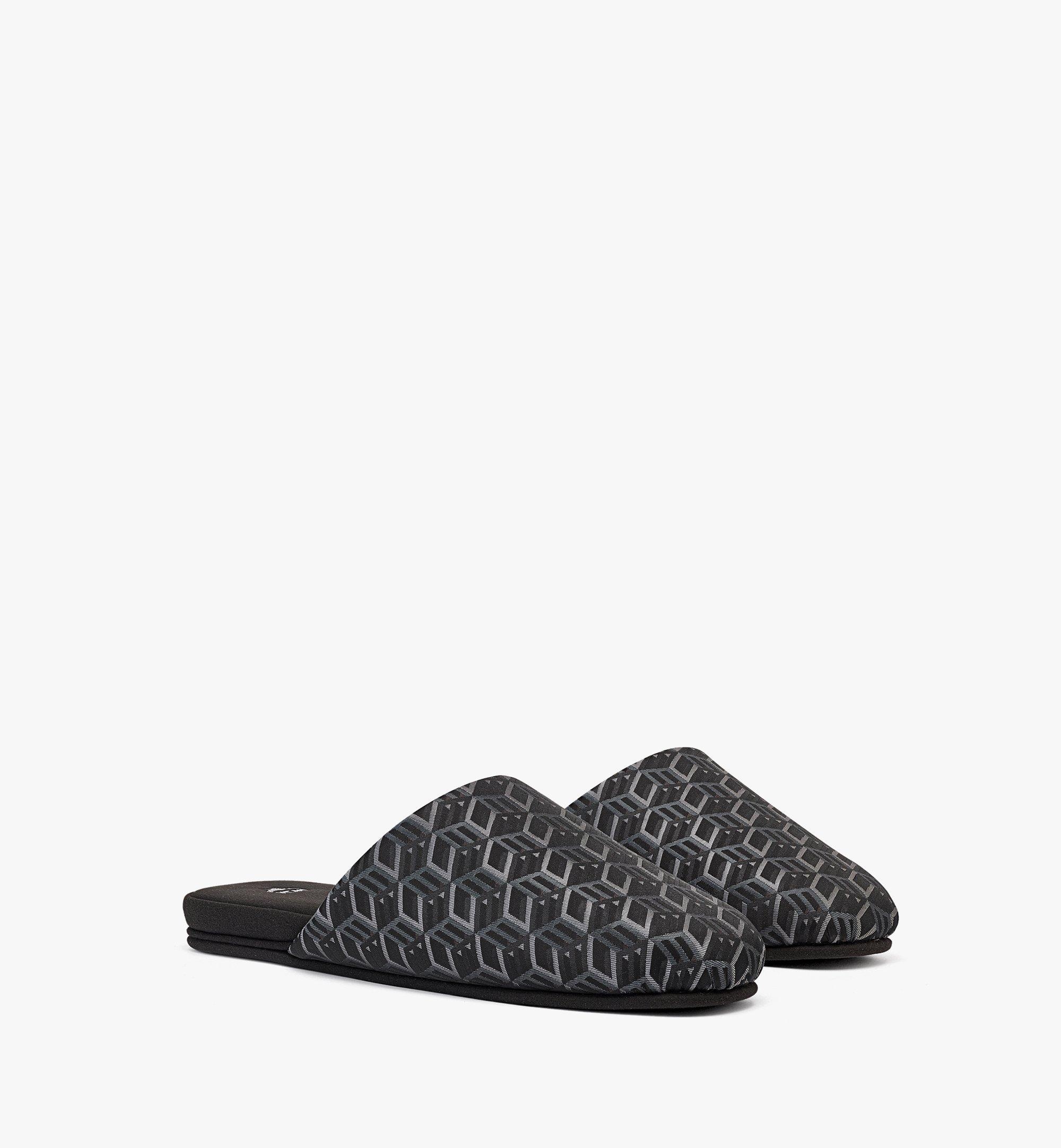 House Slippers in Cubic Monogram Jacquard - 1