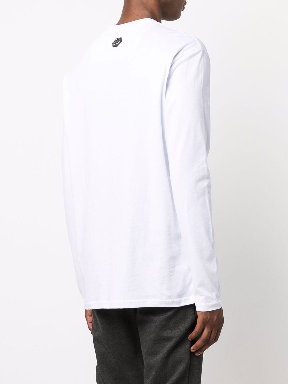 round neck long-sleeved T-shirt - 4