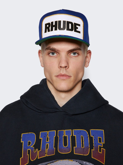 Rhude Formula Panel Hat Blue outlook