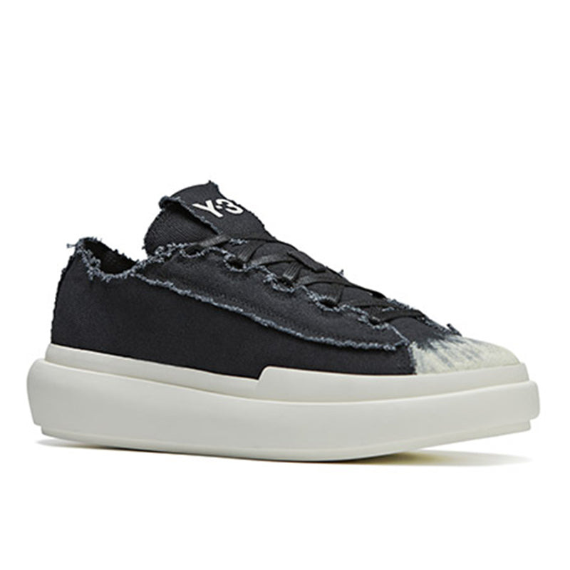 adidas Y-3 Nizza Low 'Worn-In - Black Off White' IF7790 - 4