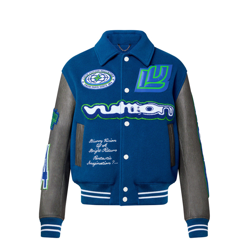 Embroidered Varsity Blouson 1