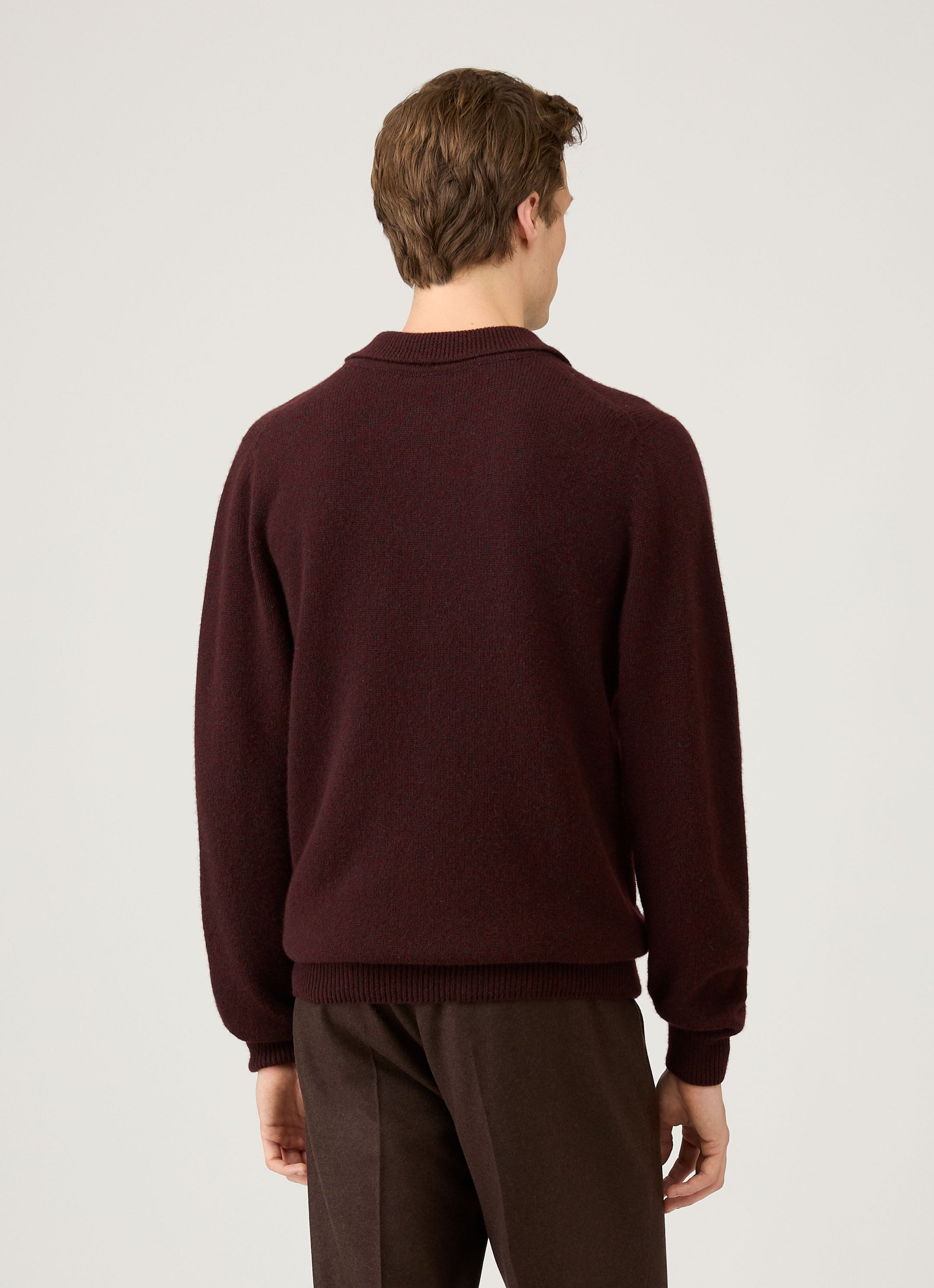 Lambswool Polo Shirt - 5