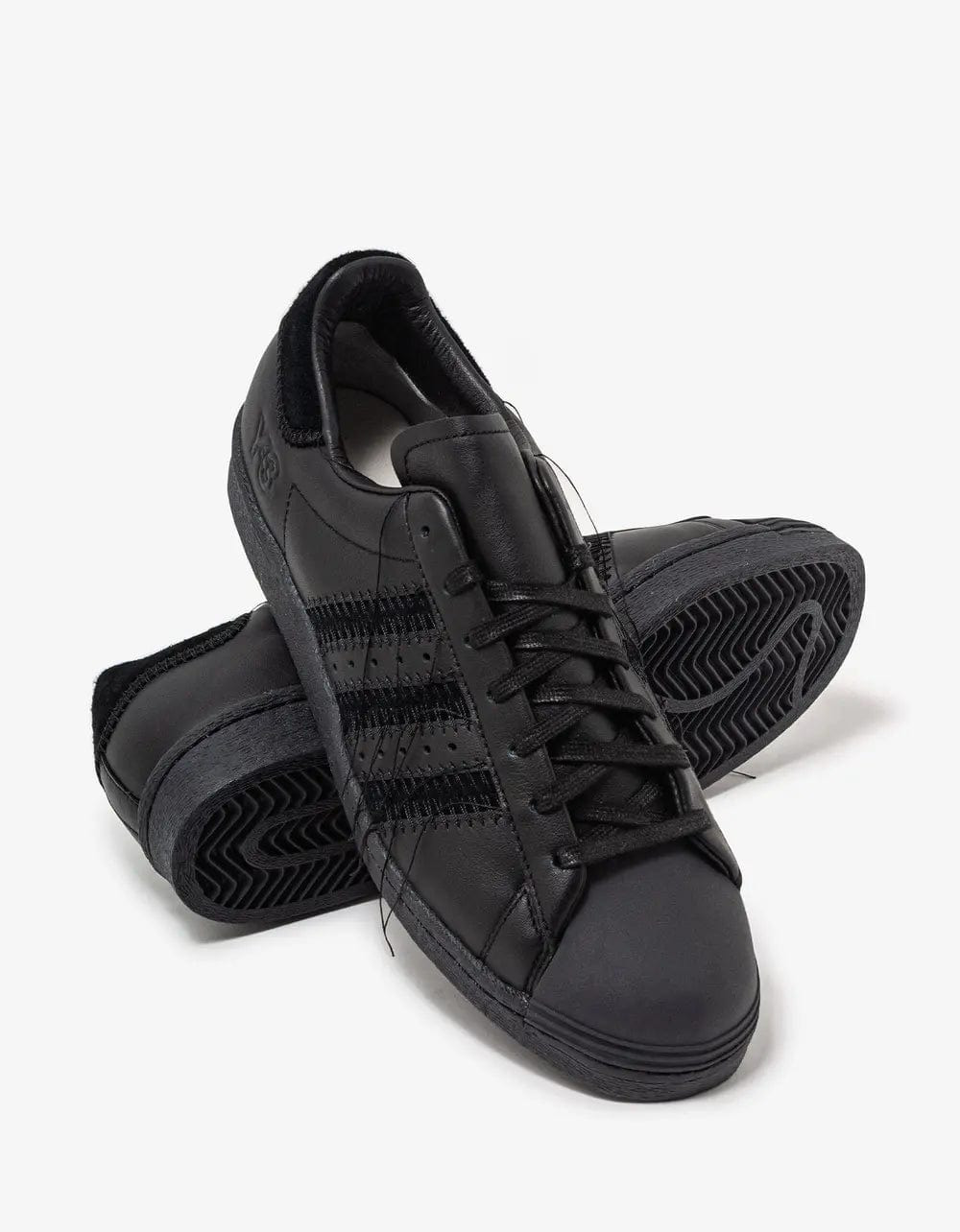 Y-3 Black Superstar Trainers - 6