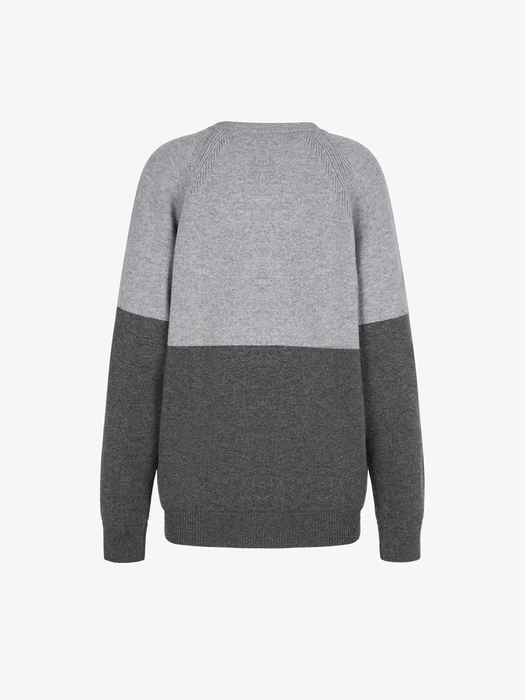 Sweater in two tone cashmere with 4G emblem - 4