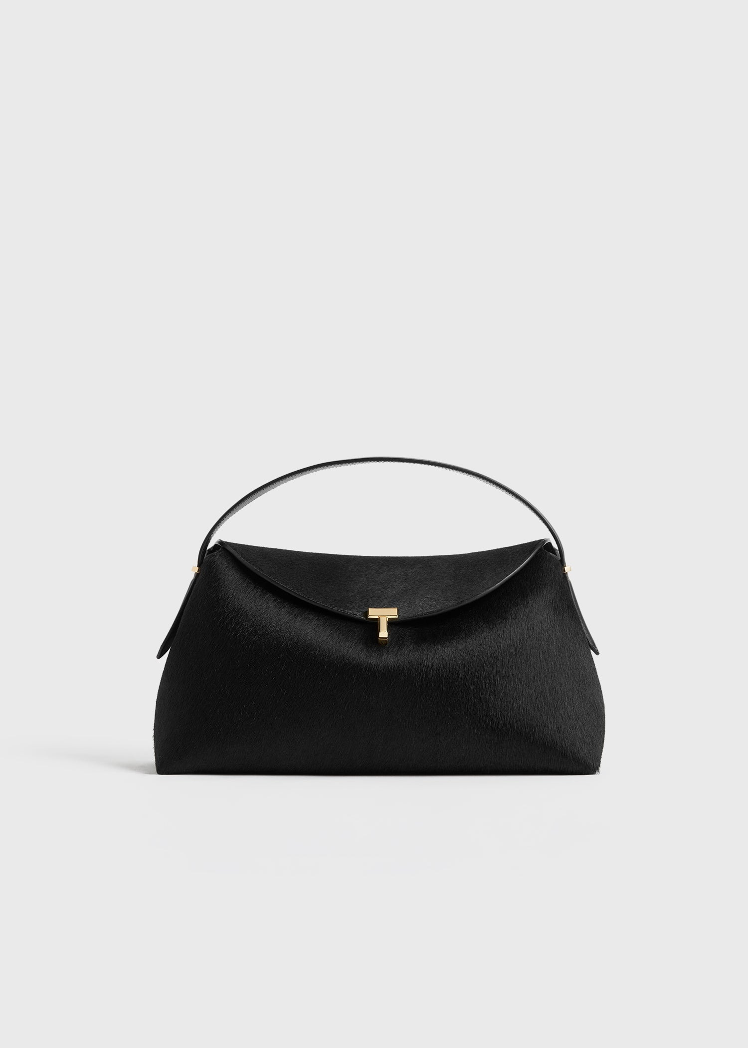 T-Lock pony hair top handle black - 1