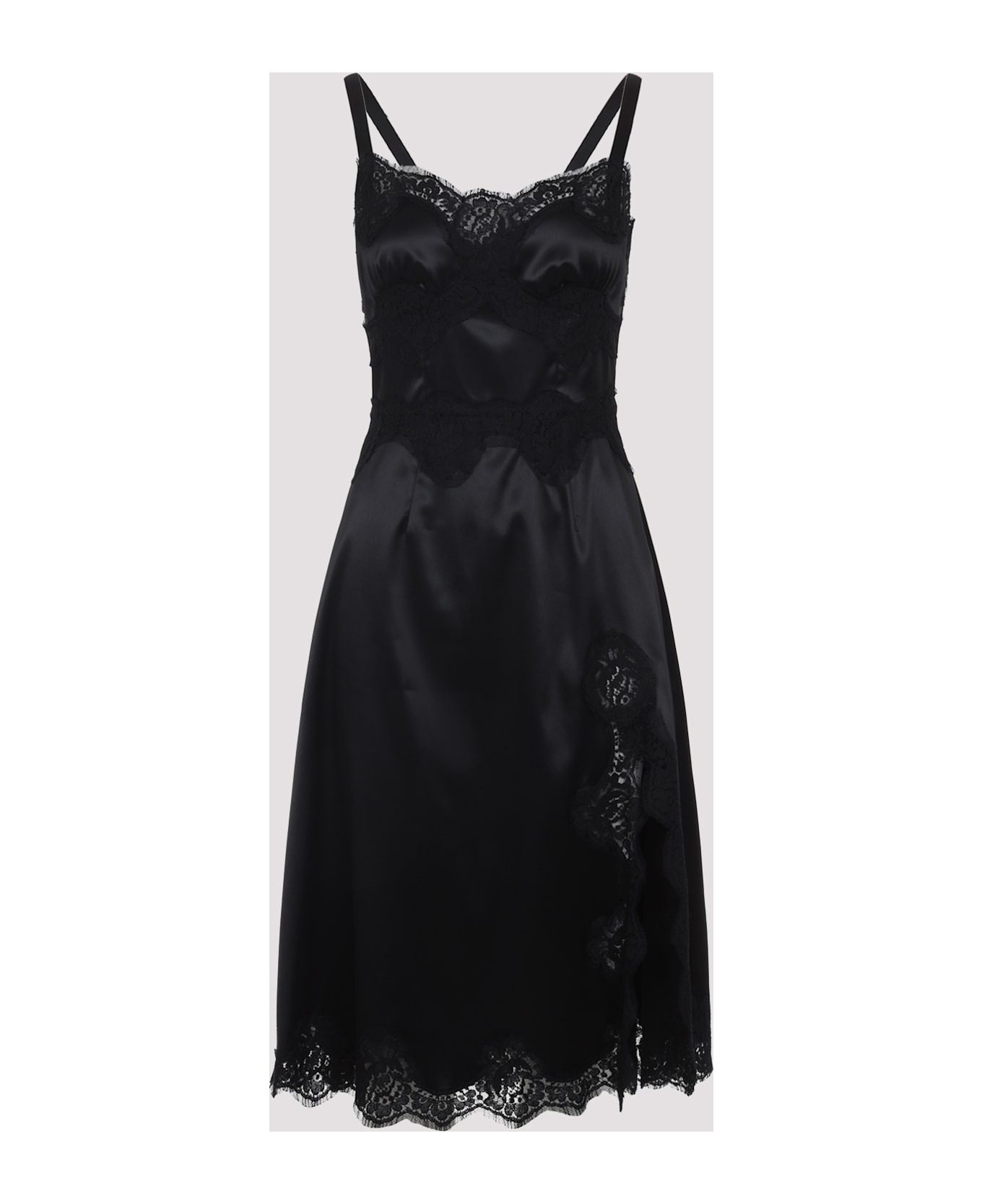 Acetate Midi Dress - 3