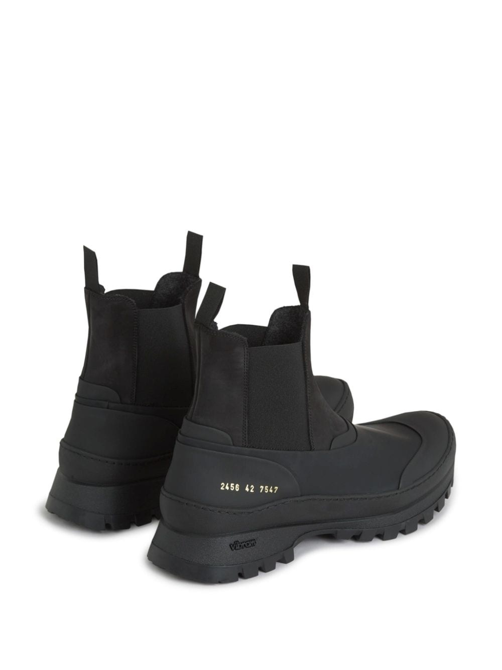 Common Projects leather ankle boots REVERSIBLE