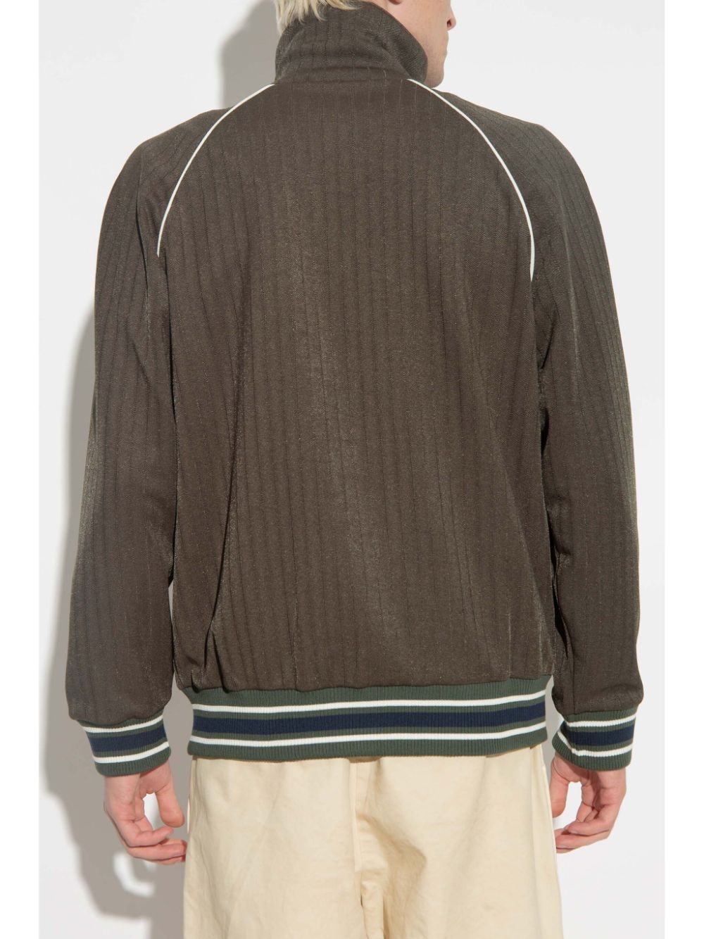 logo-appliqué track jacket - 4