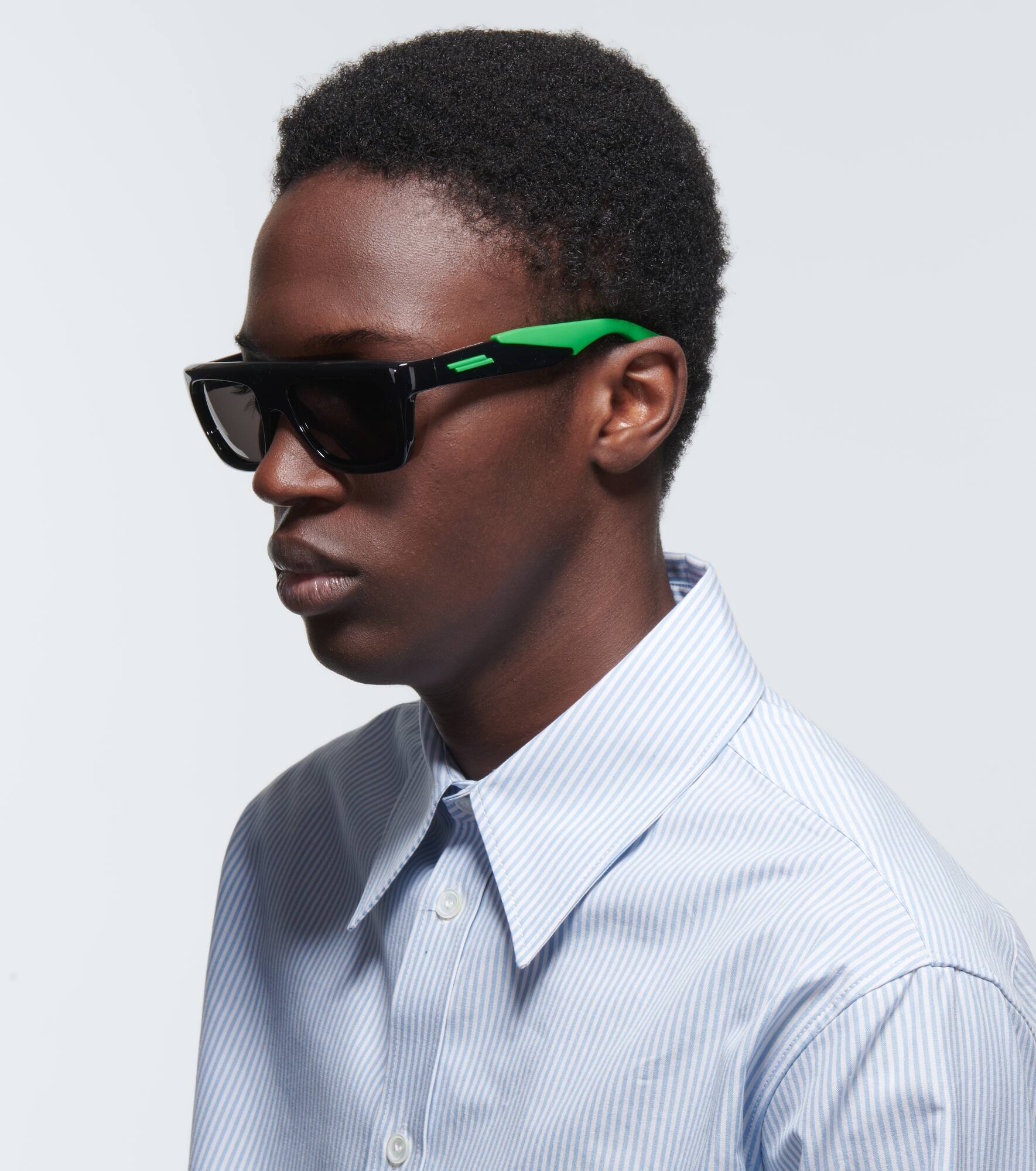 Rectangular acetate sunglasses - 2