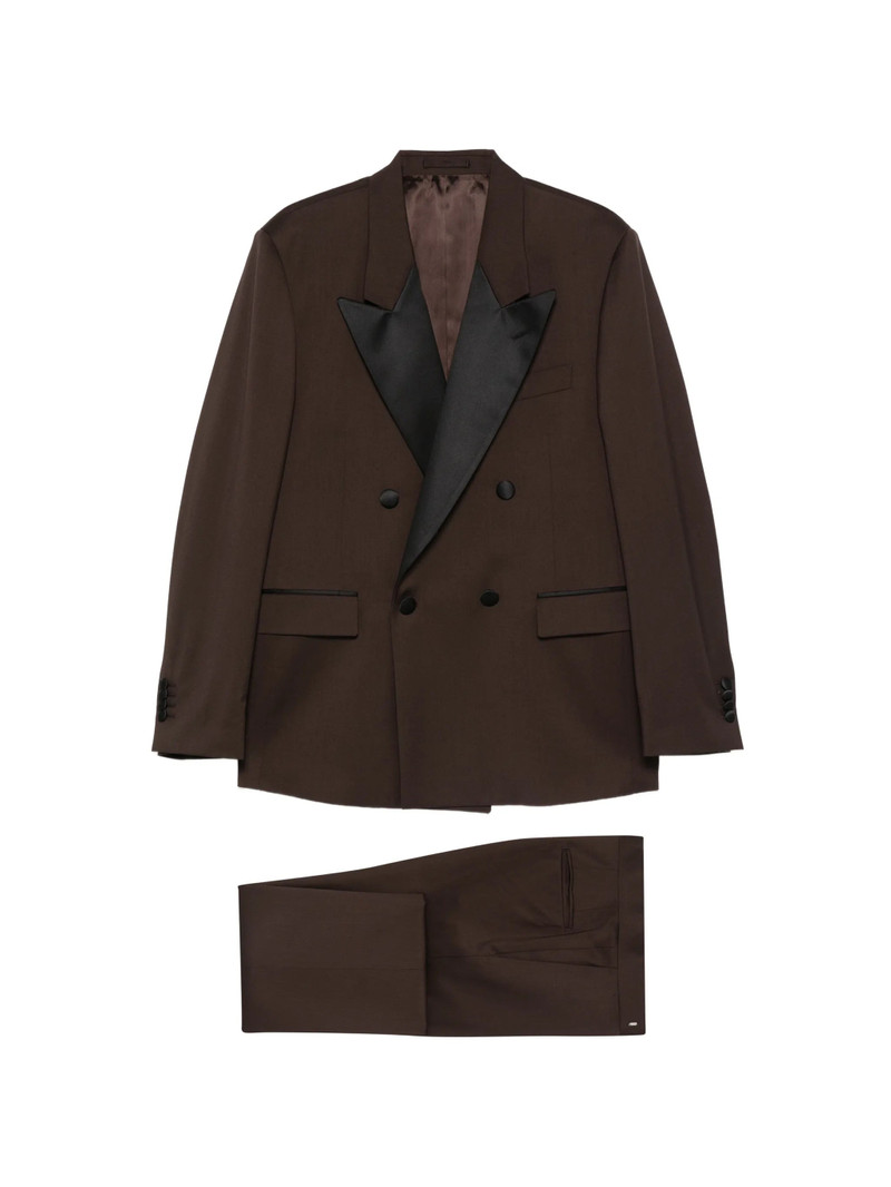 Lardini Double-breasted Peaked-lapel Suit 1