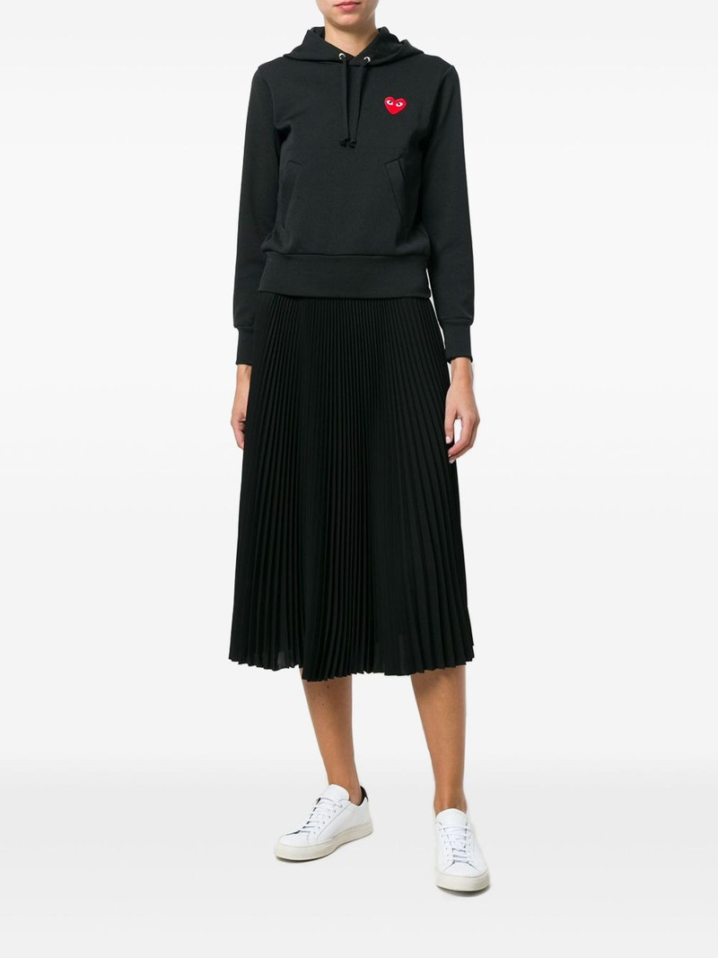 Comme des Garçons PLAY heart-patch hoodie outlook