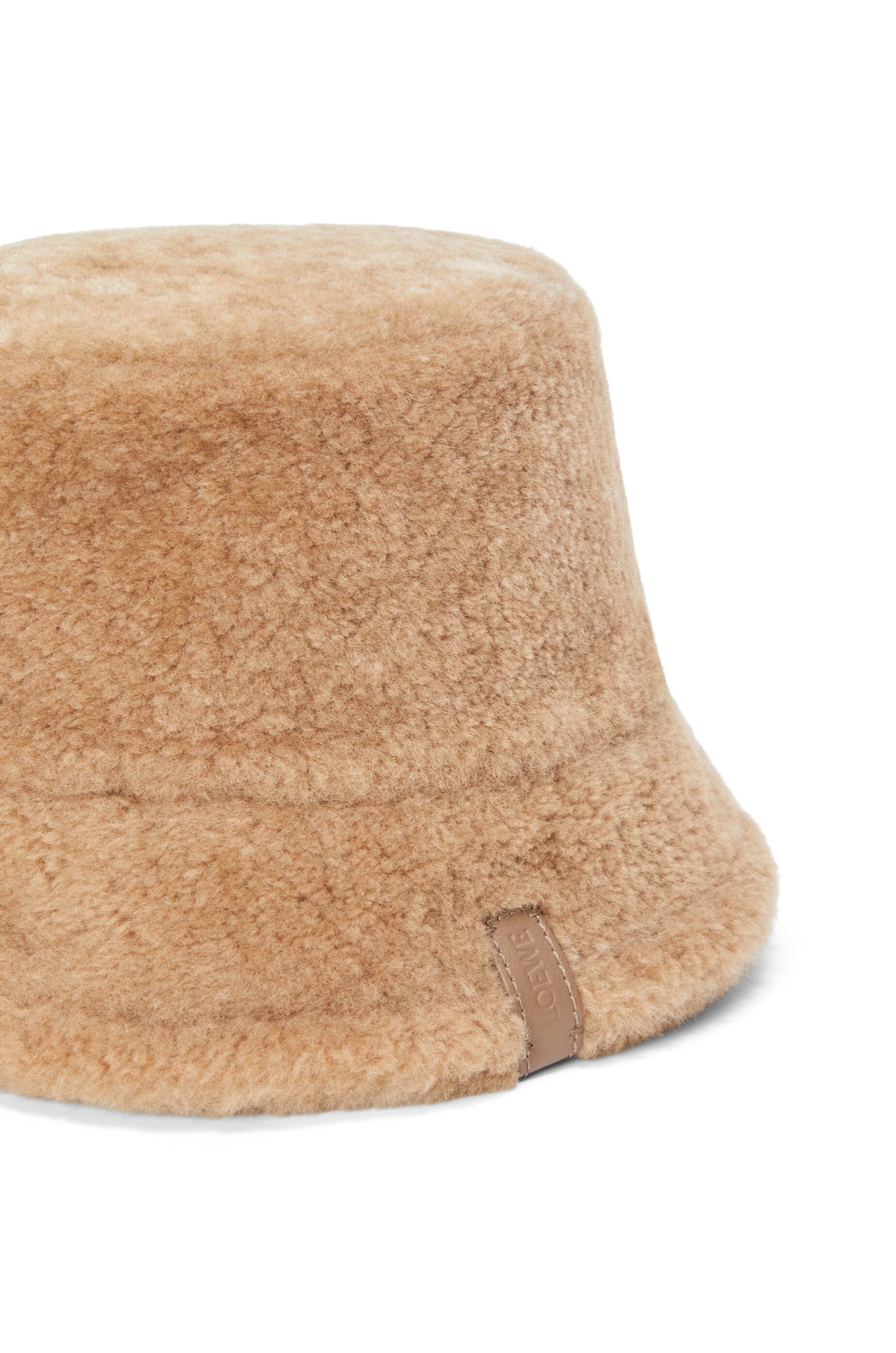 Bucket hat in shearling - 4