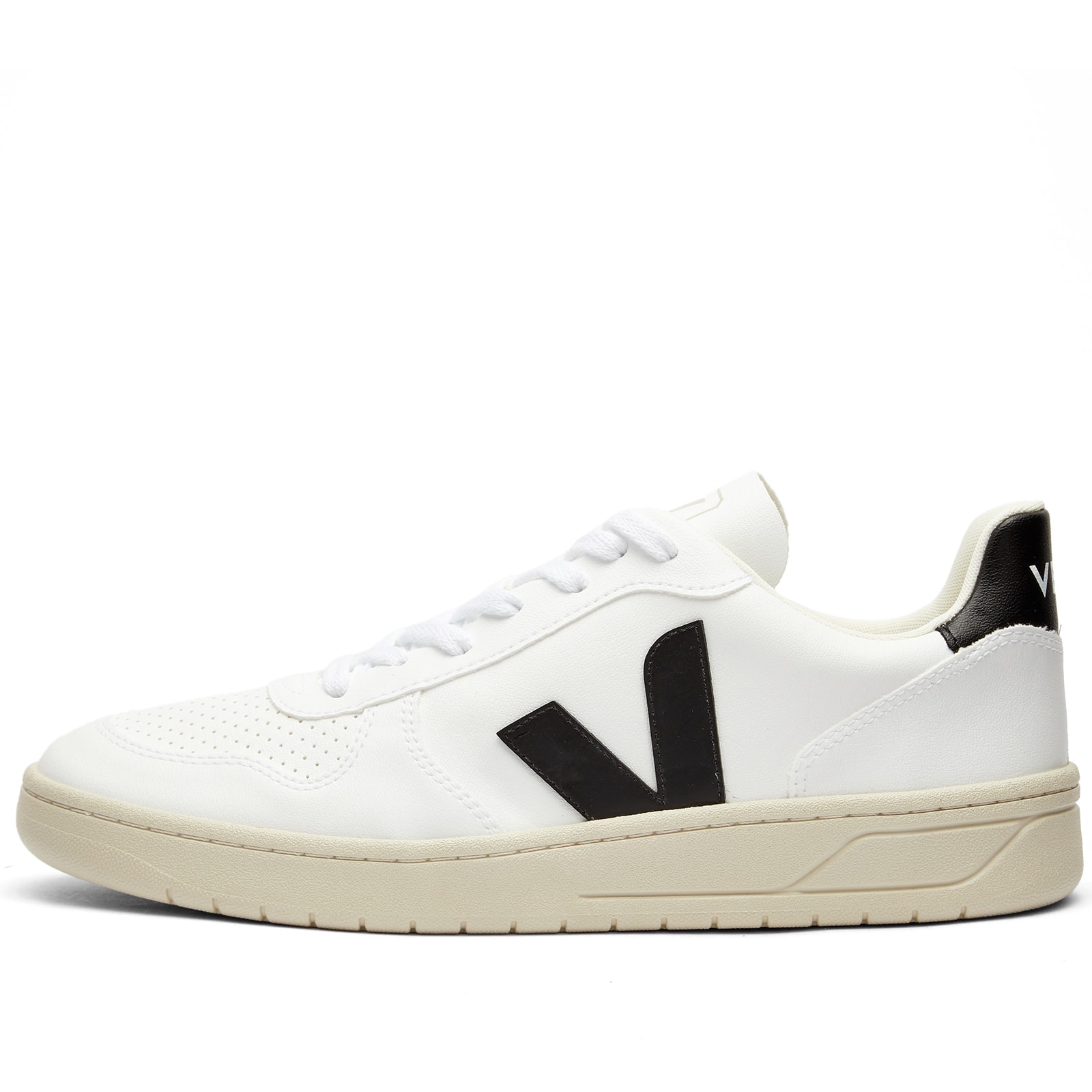 Veja V-10 Leather Basketball Sneaker - 2