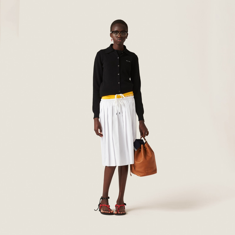 Miu Miu Cashmere knit cardigan outlook