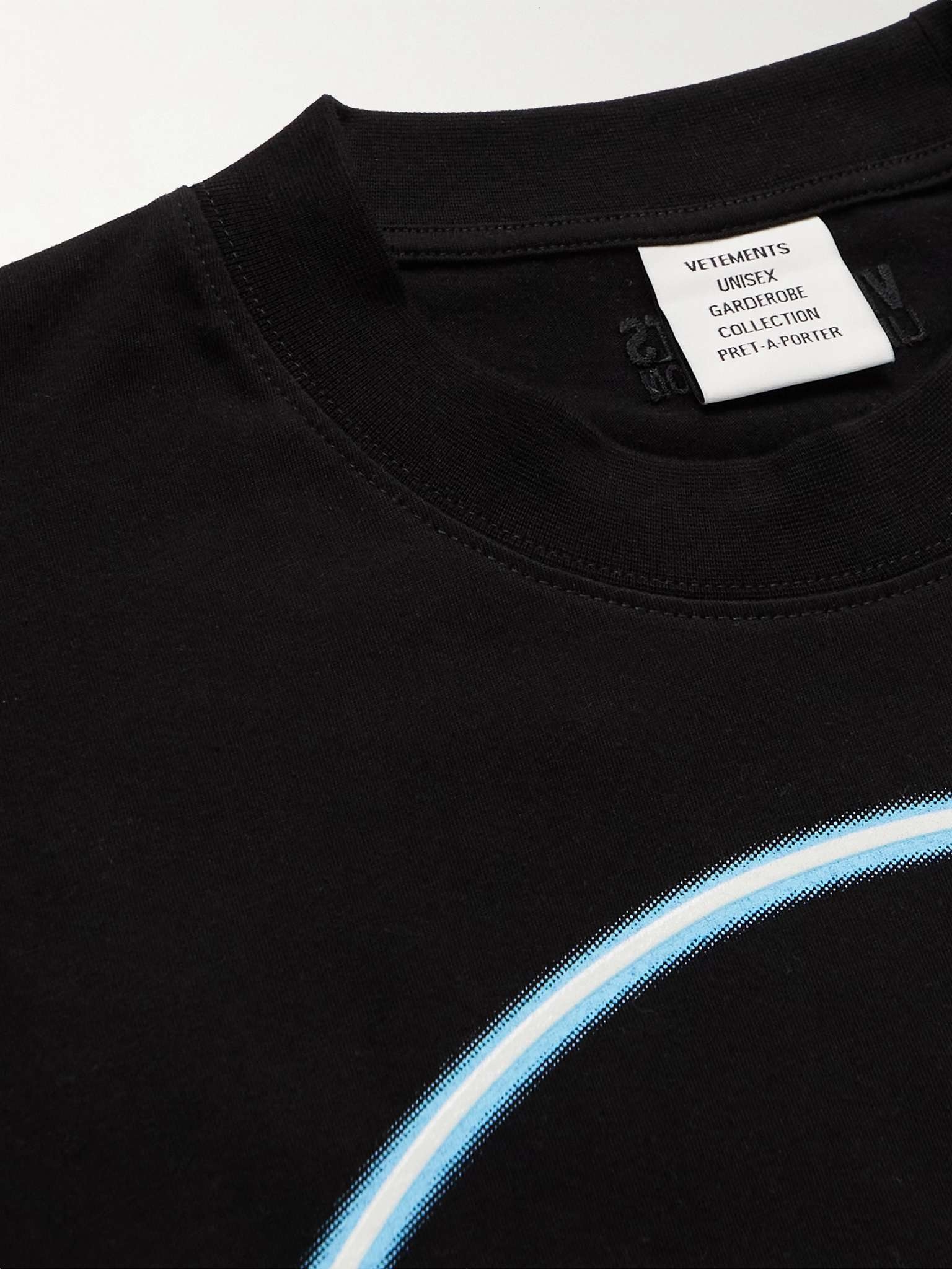 Oversized Logo-Print Cotton-Jersey T-Shirt - 5