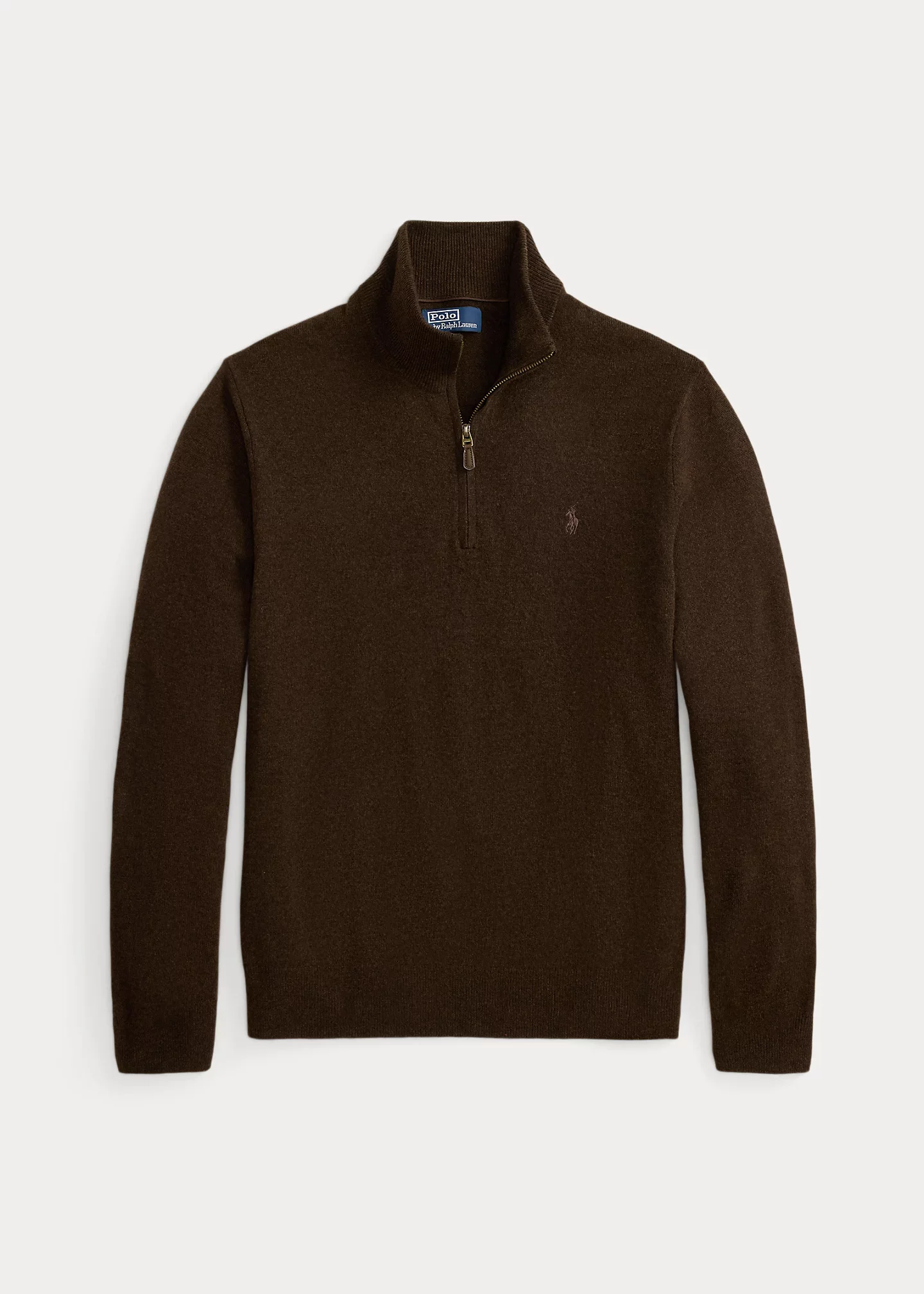 Wool Quarter-Zip Sweater - 1