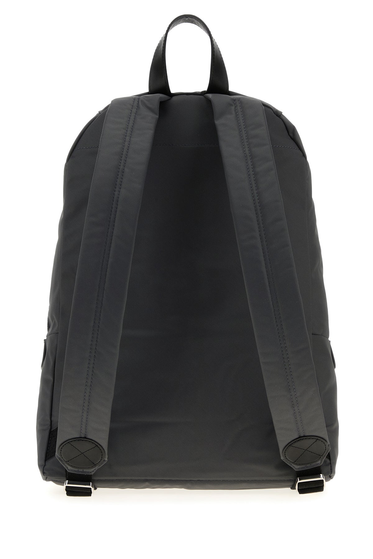 Dark grey nylon The Biker Large backpack - 3