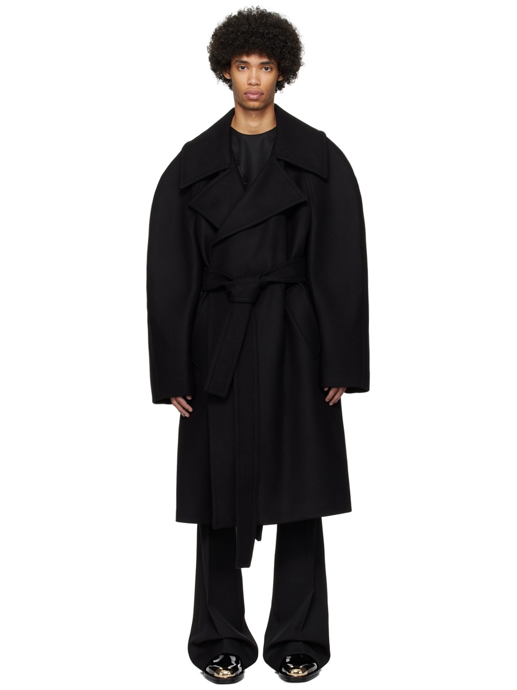 SSENSE Exclusive Black Montana Coat - 1