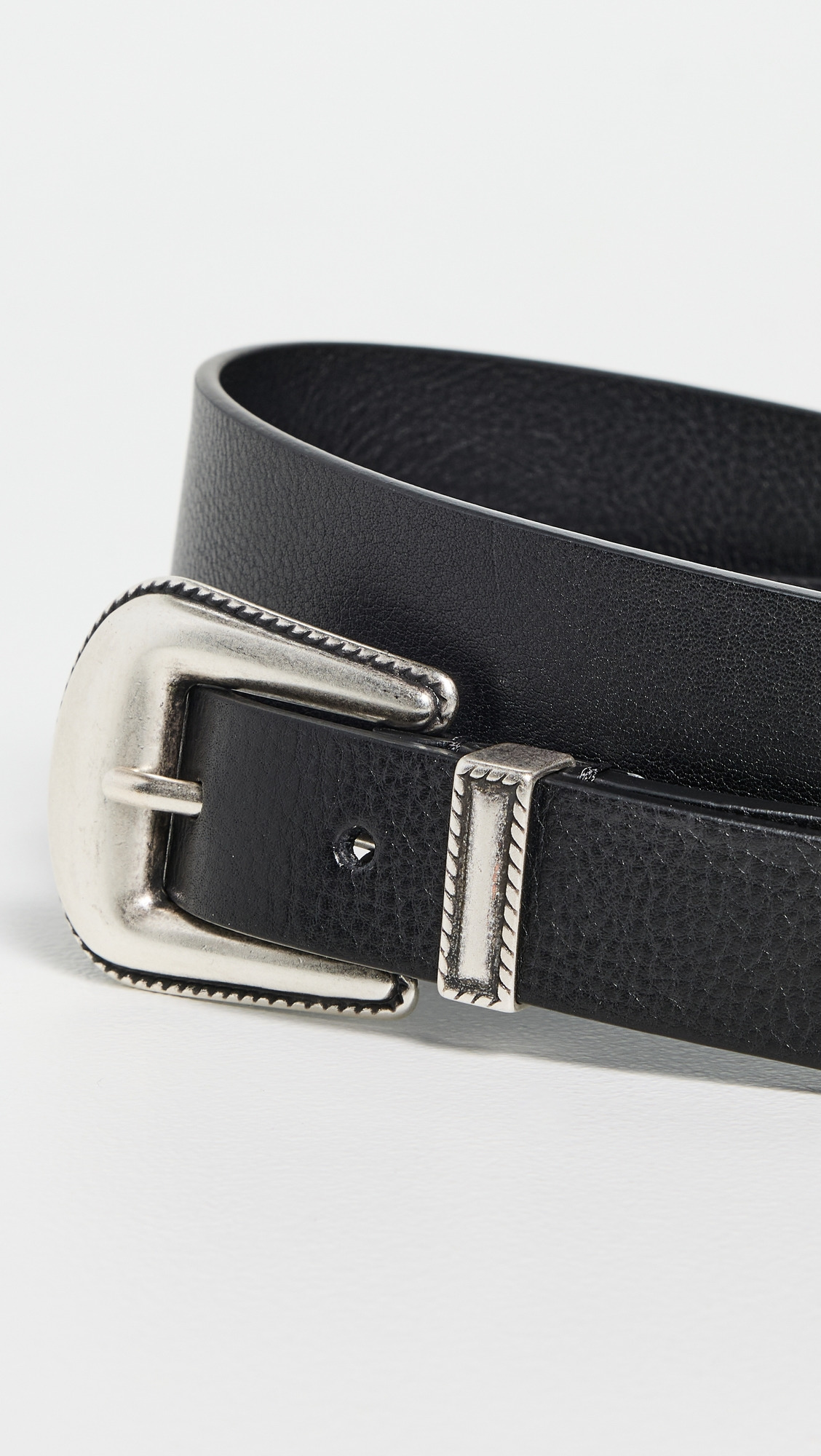 Western Leather Belt - 3