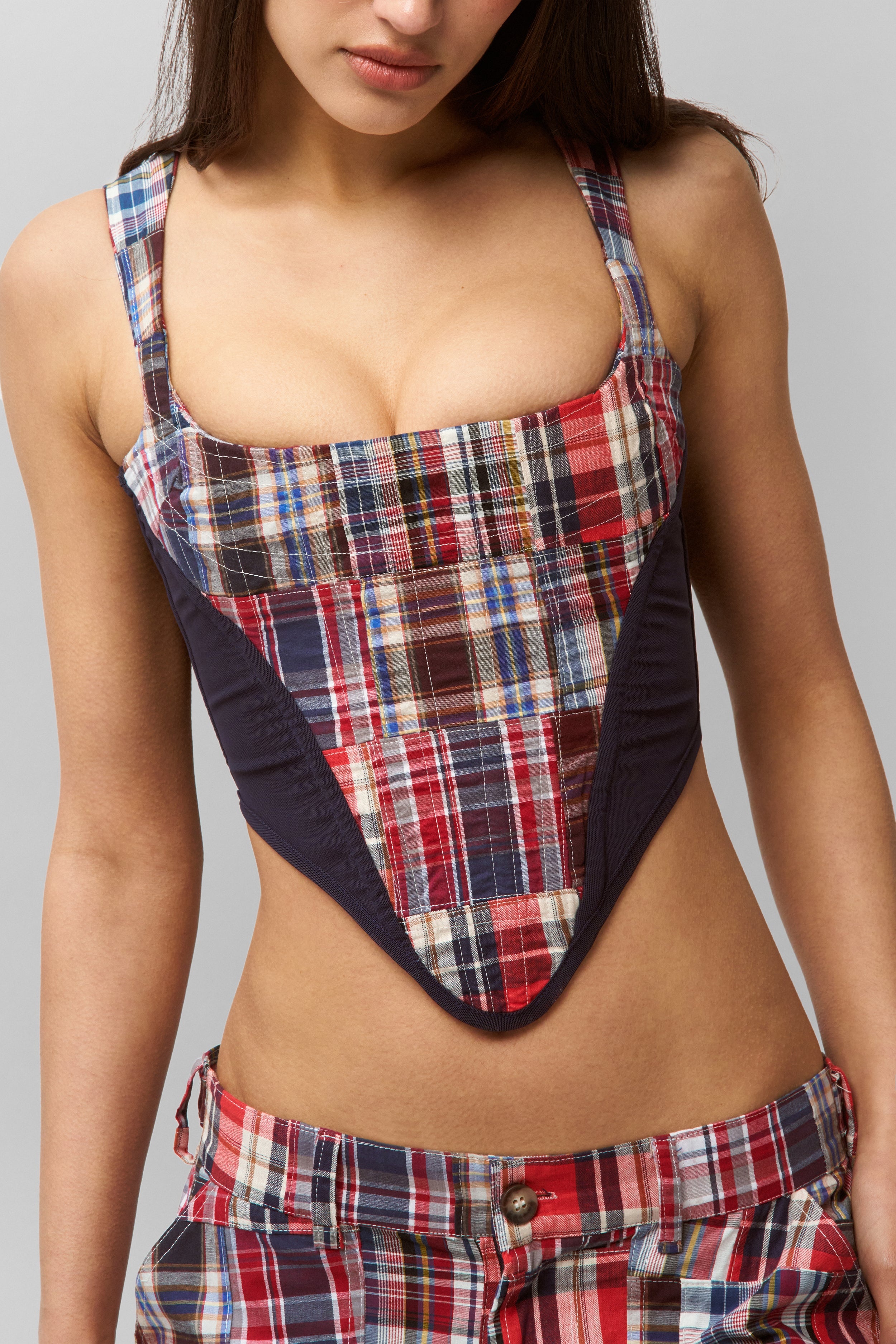 SERENE PATCHWORK CORSET - 4