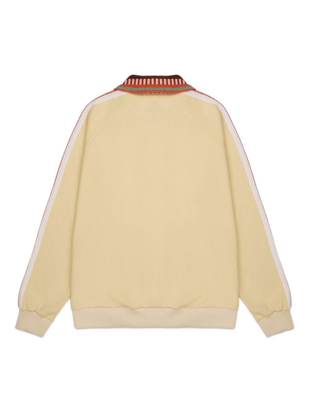 striped-panel jacket - 2
