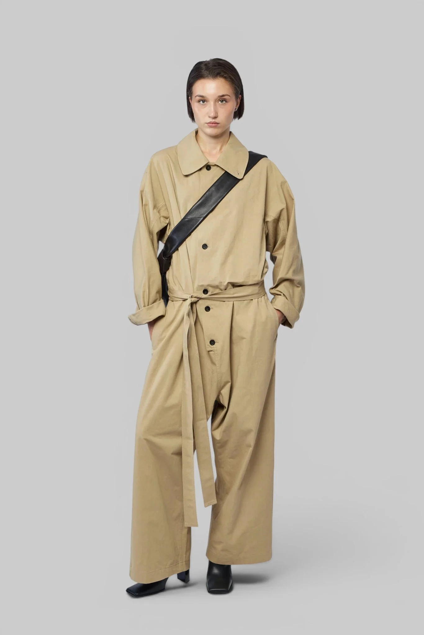 Loose Fit Jumpsuit - 1