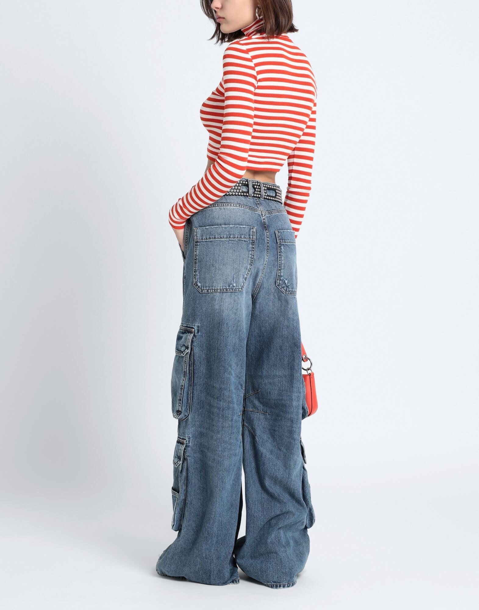 Blue Women's Denim Pants - 3