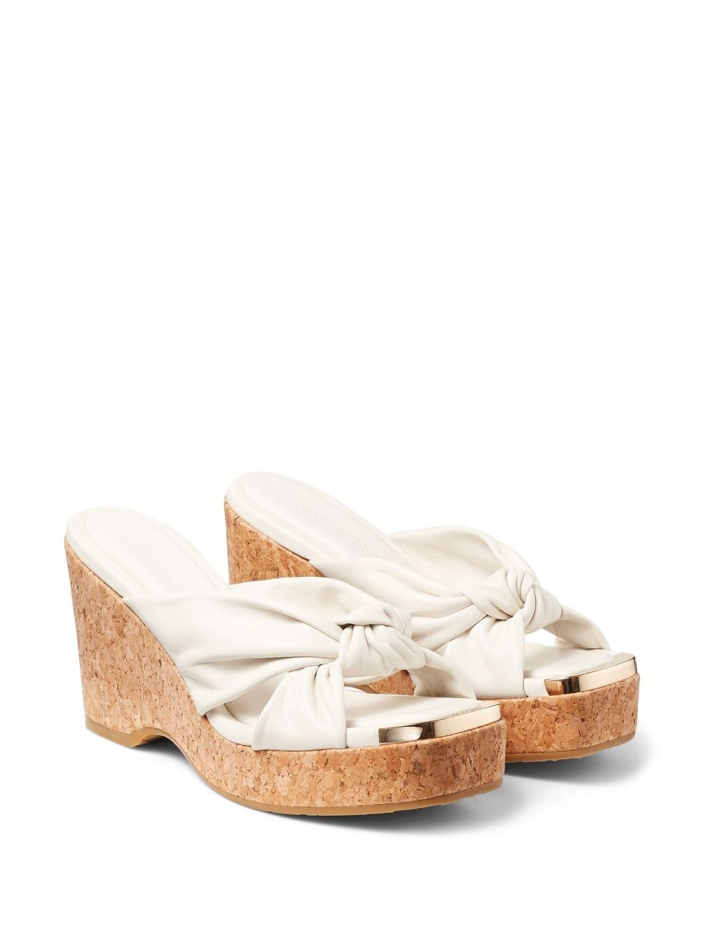 Avenue 95mm wedge mules - 2