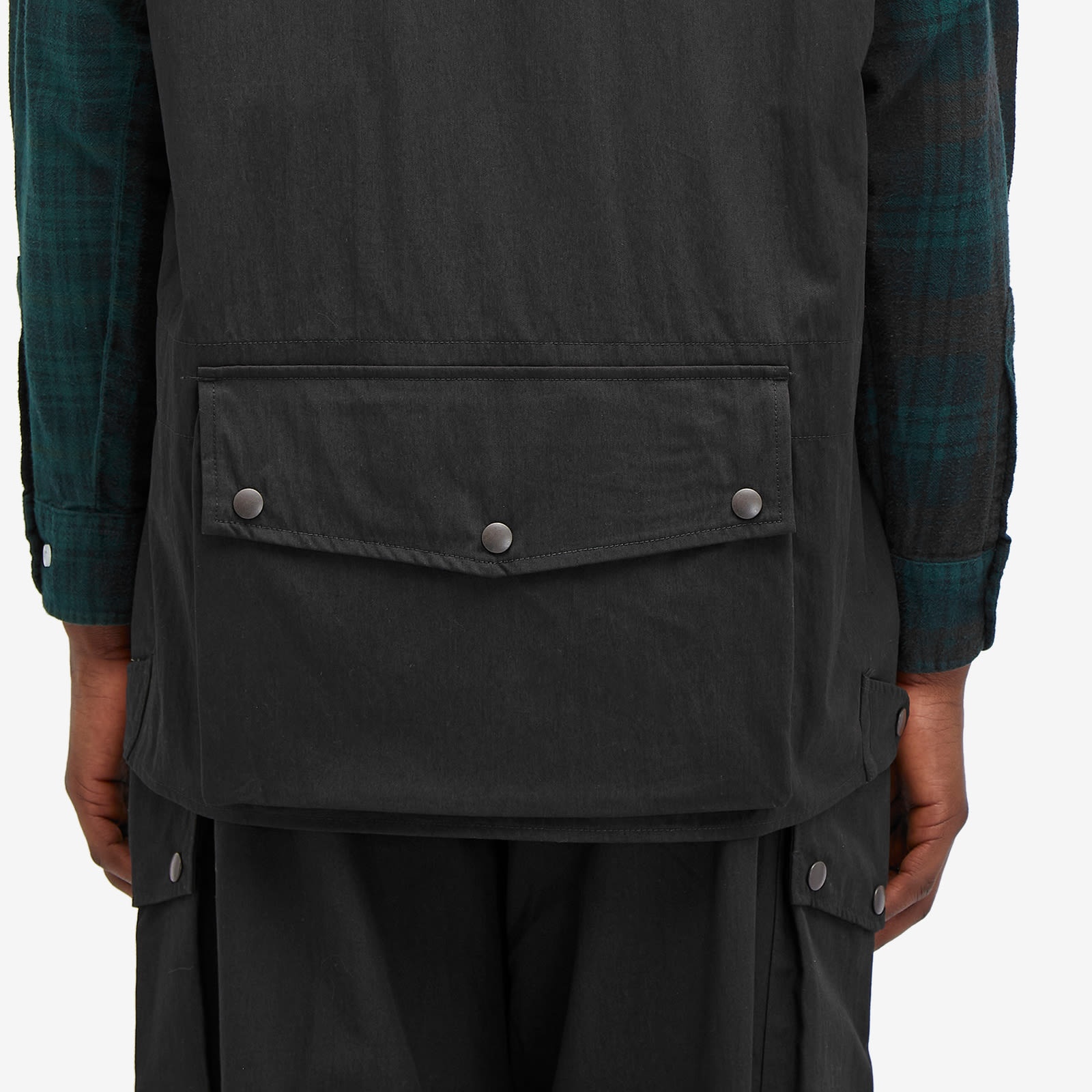 トップス NEEDLES FIELD VEST Khaki Field Vest by NEEDLES on Sale