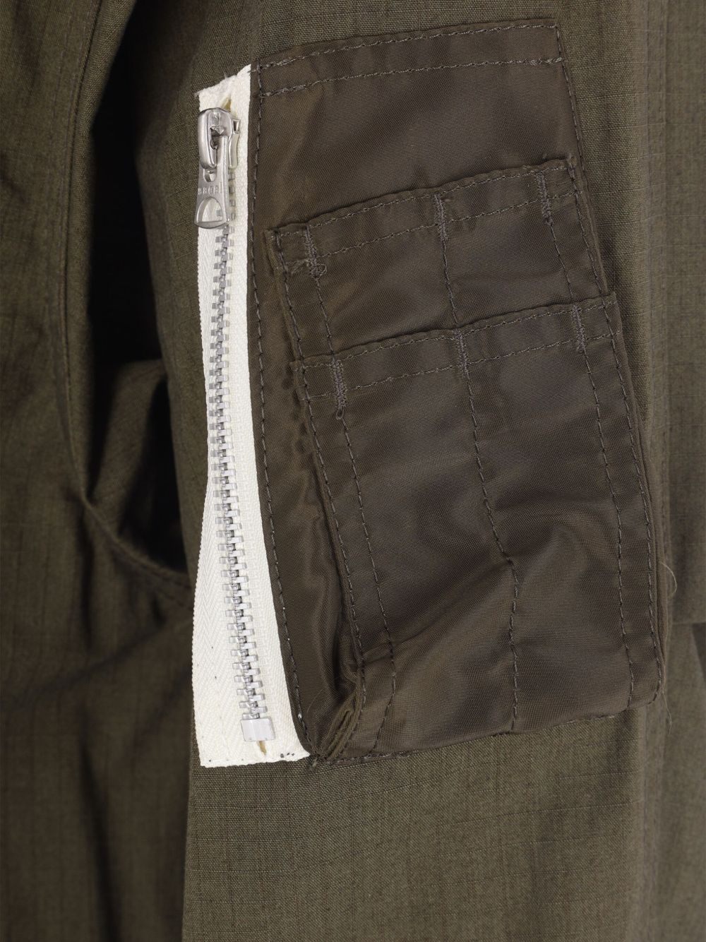 patch-pocket drawstring coat - 4