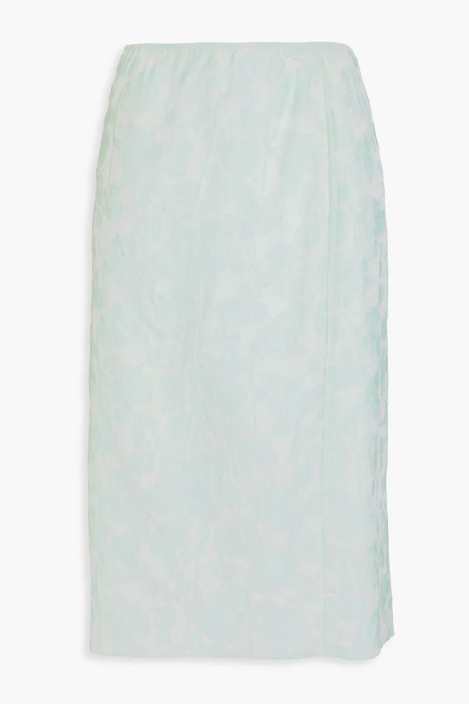 Cotton-blend jacquard skirt - 1