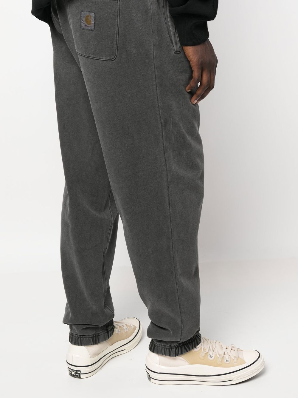 elasticated-waist track pants - 5