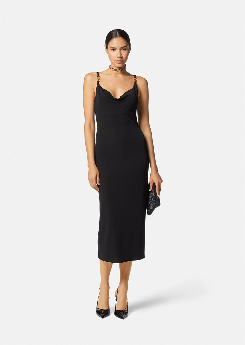 VERSACE Medusa Midi Dress outlook