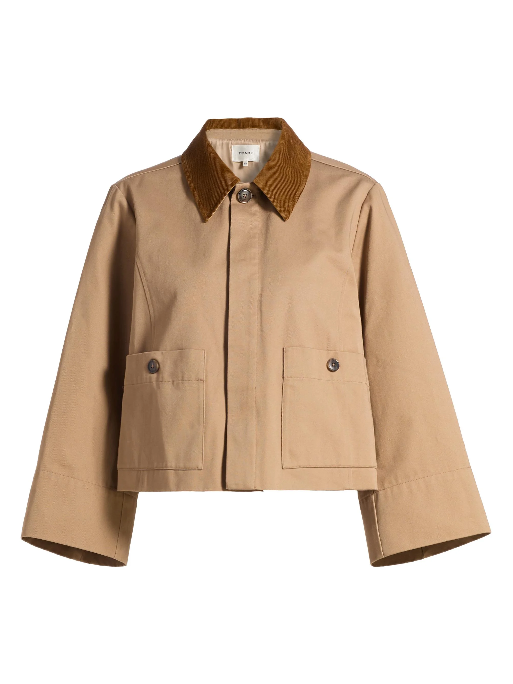Women's The Small Trench Jacket - Khaki - 1