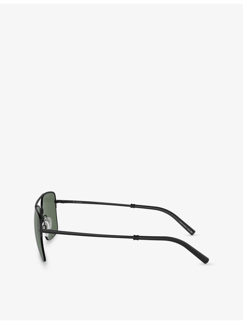 Oliver Peoples OV1343S Pilot-Frame Metal Sunglasses outlook